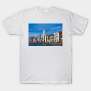 Benidorm Levante Beach Costa Blanca Spain T-Shirt